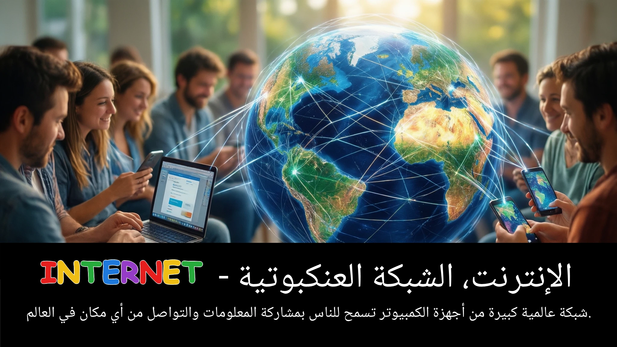 Arabic Illustration for internet